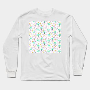 Flamingoes in Tropical Wonderland Long Sleeve T-Shirt